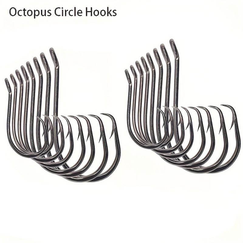 Fishing Hook Circle - 50 個サークルフック釣り用品タコフック海水 1 # -10/0