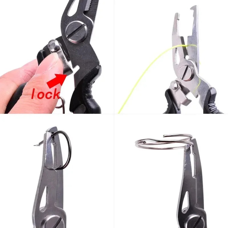 フィッシングプライヤー、ハサミ、ラインカッター、ルアーカッタ - Fishing Hook Sharpener のレビューと価格