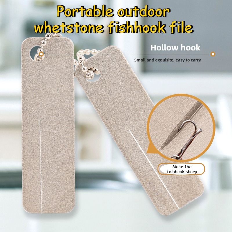 ポータブルダイヤモンド釣り針研ぎ器 キーホルダー付き 高硬度 - Fishing Hook のレビューと価格