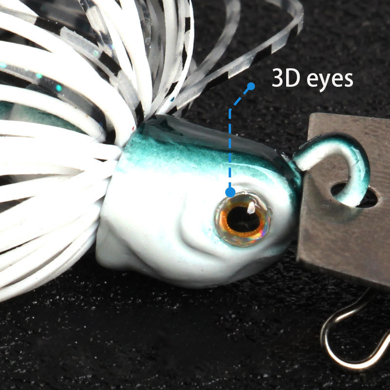 1pc12g ゴムジグヘッドウィードレスジグジギングフック釣 - Fishing Hook Weedless のレビューと価格