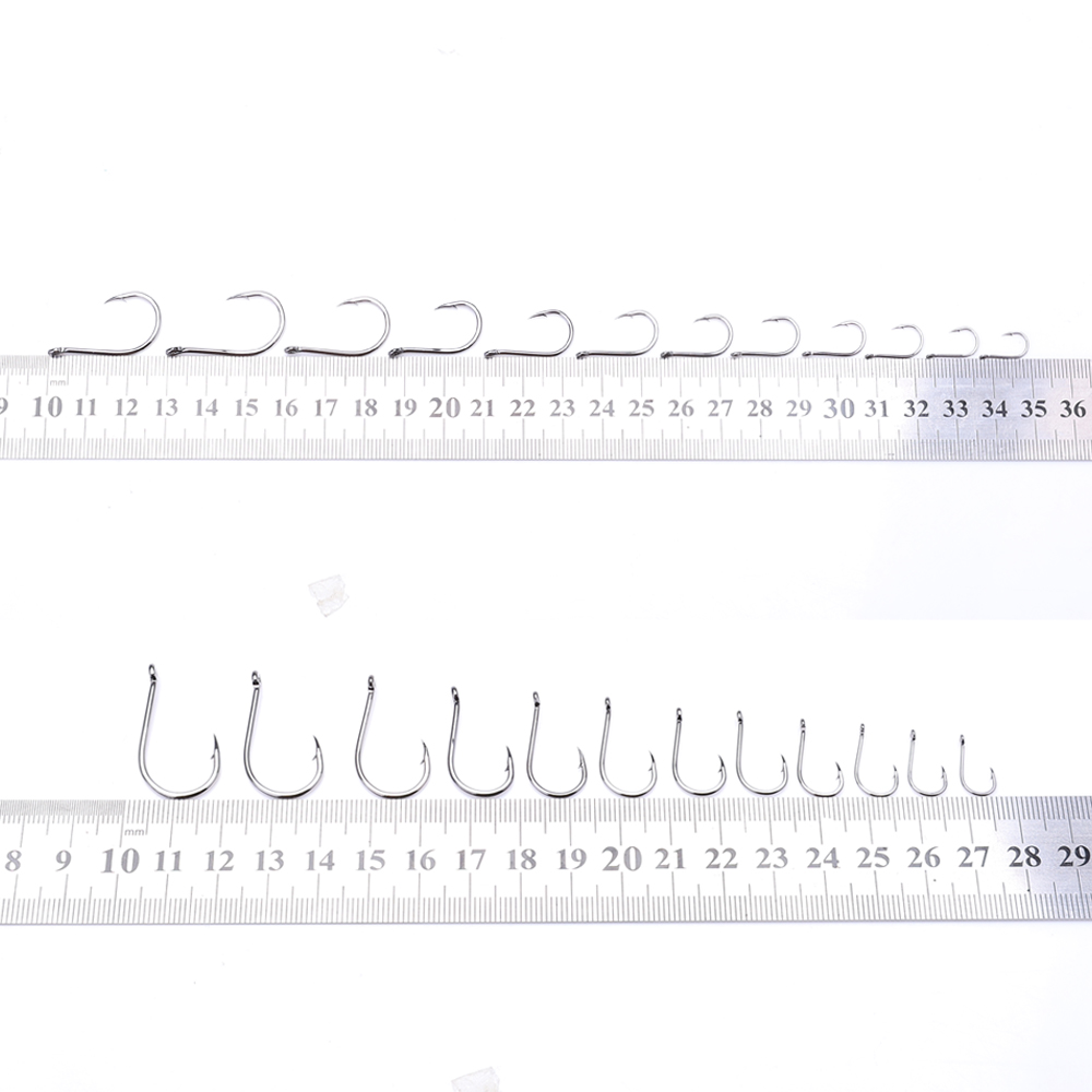 FTK CHINU リング付きバーブ付きフィッシュフック 1 - Fishing Hook Assortment のレビューと価格