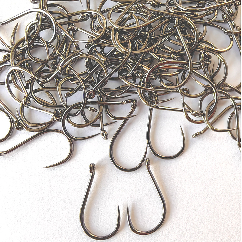 淡水釣り針,ジギングベイト,#1-#10,100個 - Fishing Hook Circle のレビューと価格
