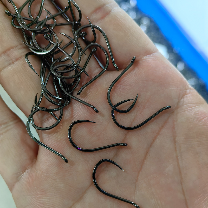 淡水釣り針,ジギングベイト,#1-#10,100個 - Fishing Hook Circle のレビューと価格
