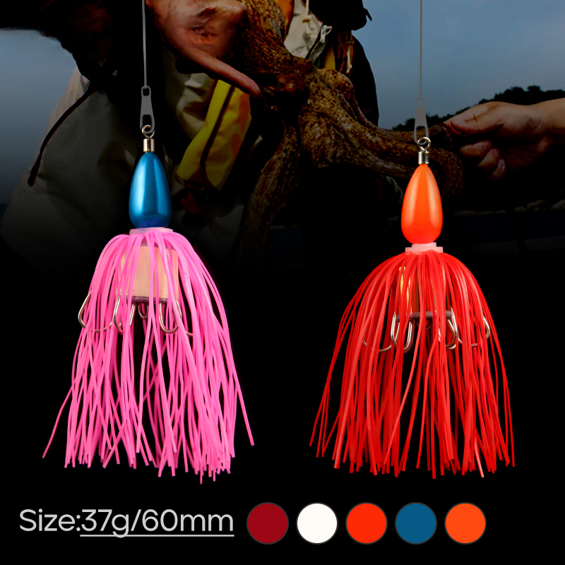 37 グラムウィードレスフットボールジグヘッド釣りフックウィ - Fishing Hook Weedless のレビューと価格