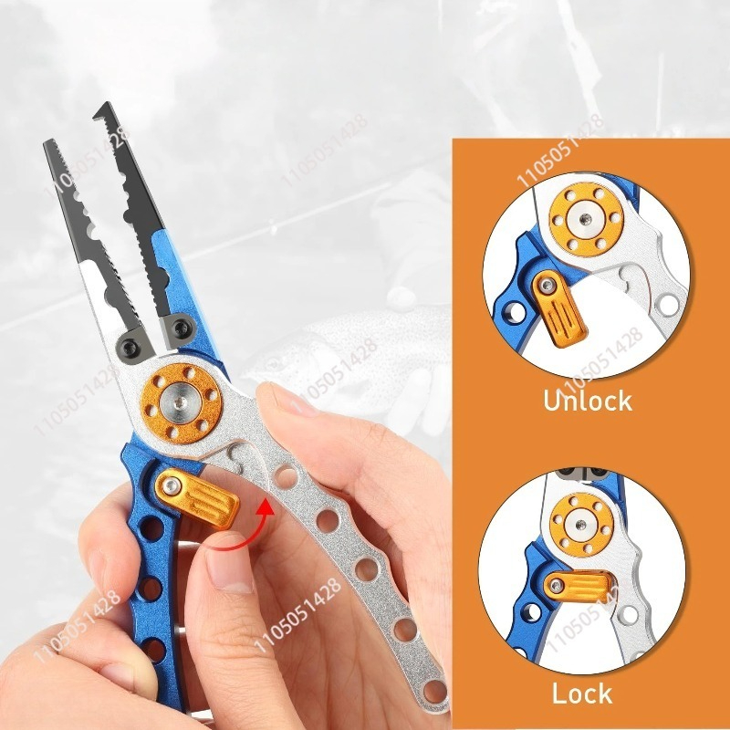 アルミ製釣り用プライヤー、多目的フックリムーバーラインカッタ - Fishing Hook Remover のレビューと価格