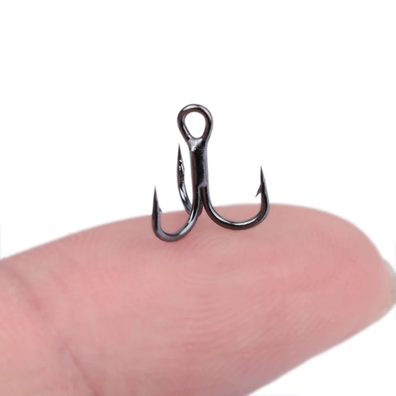 新しい 10 個 3x 強力なスーパーシャープラウンドトレブ - Fishing Hook Assortment のレビューと価格