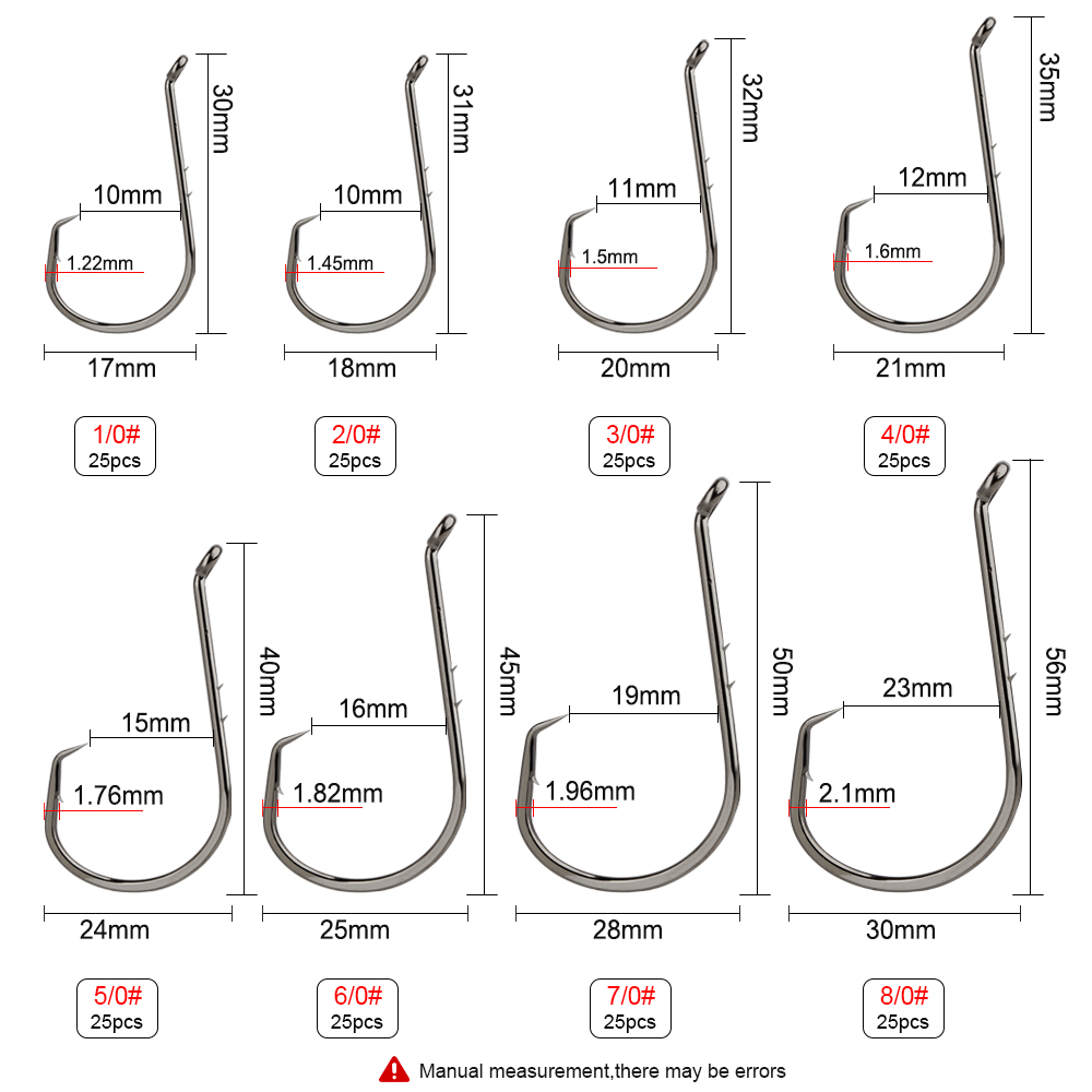 FTK釣り針 タコ釣り用サークルフック 1-6号 # -50 - Fishing Hook Circle のレビューと価格