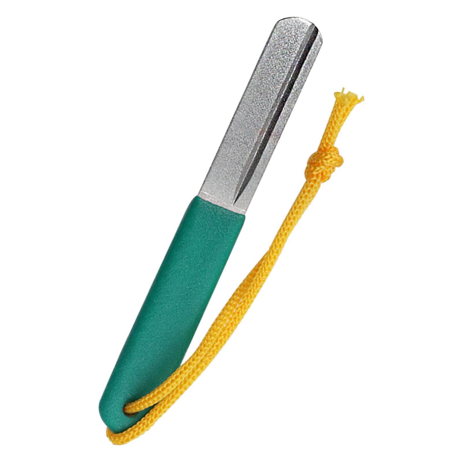 炭素鋼釣り針研ぎツール両面フックファイル軽量滑り止めハンドル - Fishing Hook Sharpener のレビューと価格